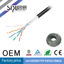 SIPU best quality sftp outdoor cat5e messenger solid lan cable